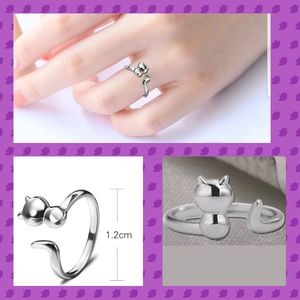 Ring Cat Design Finger Ring